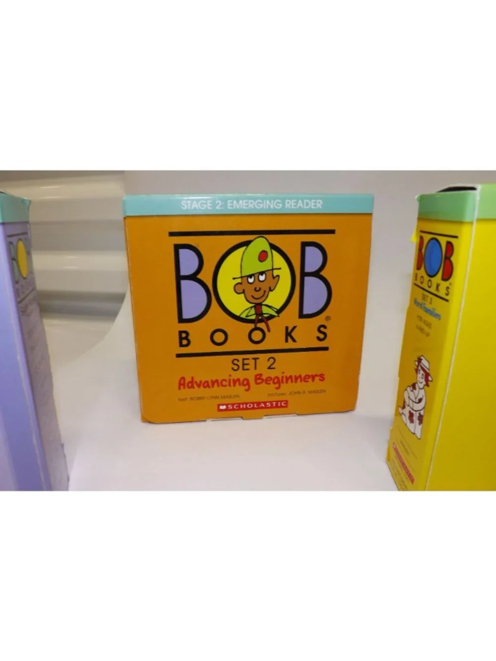 Bob Books 5 Sets Early Readers Stage 2-3 Scholastic Words Phonics Educational